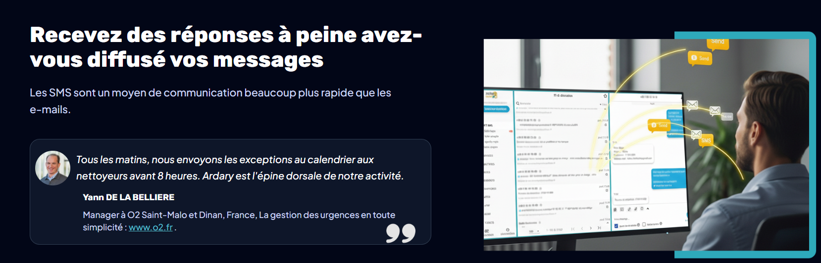 Ardary SMS — plateforme